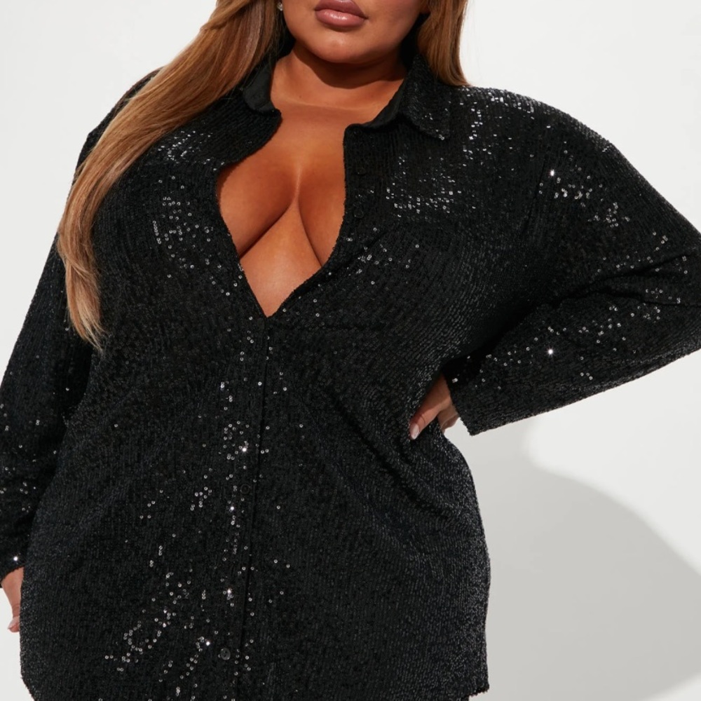 Black Sequence Dress! - image 1